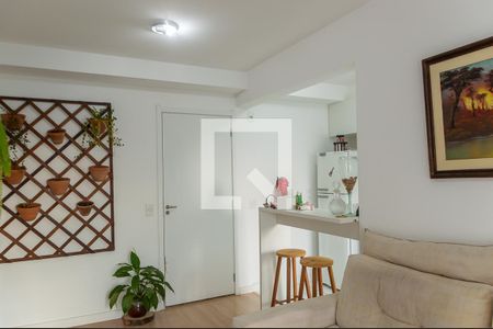 Sala de apartamento para alugar com 1 quarto, 42m² em Jardim Olavo Bilac, São Bernardo do Campo