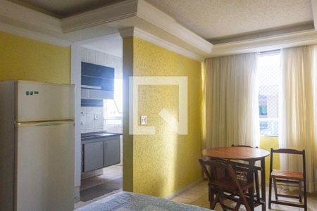 Sala/quarto de kitnet/studio para alugar com 1 quarto, 29m² em Canto do Forte, Praia Grande