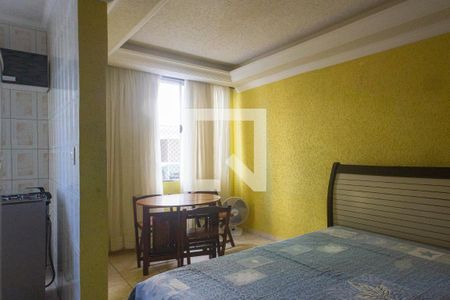 Sala/quarto de kitnet/studio para alugar com 1 quarto, 29m² em Canto do Forte, Praia Grande