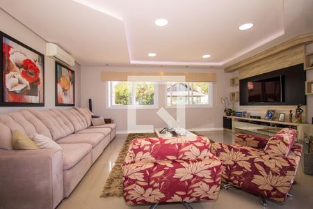 Sala de casa de condomínio à venda com 3 quartos, 250m² em Hípica, Porto Alegre