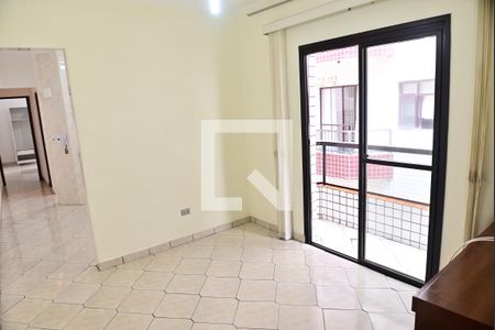 Sala de apartamento para alugar com 1 quarto, 40m² em Ocian, Praia Grande