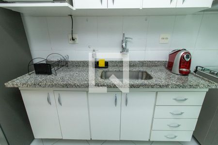 Apartamento para alugar com 129m², 2 quartos e 1 vagaDetalhe da Cozinha