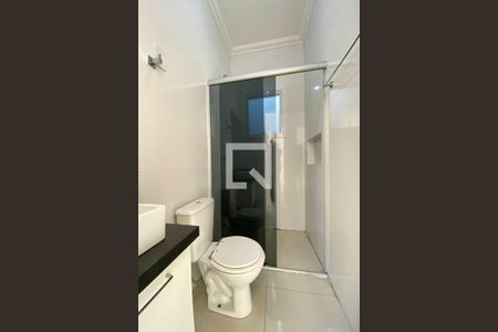 Banheiro de kitnet/studio para alugar com 1 quarto, 35m² em Vila Nova, Novo Hamburgo