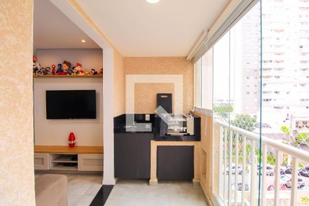 Varanda de apartamento à venda com 3 quartos, 74m² em Brás, São Paulo