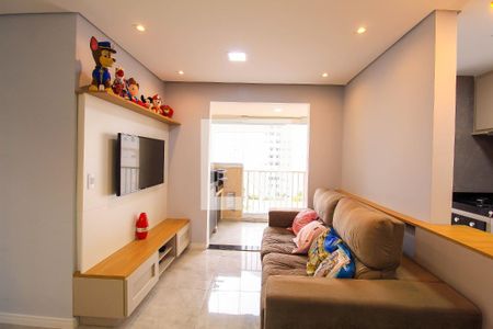 Sala de apartamento à venda com 3 quartos, 74m² em Brás, São Paulo
