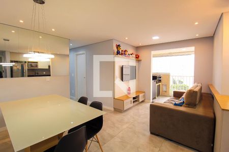 Sala de apartamento à venda com 3 quartos, 74m² em Brás, São Paulo