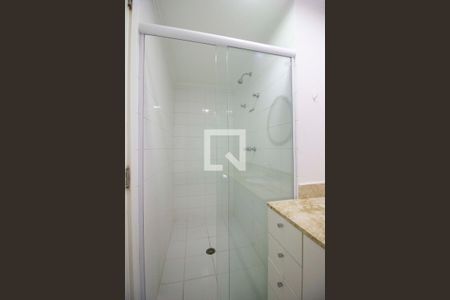 Banheiro da Suíte de apartamento à venda com 1 quarto, 60m² em Jardim Leonor, São Paulo