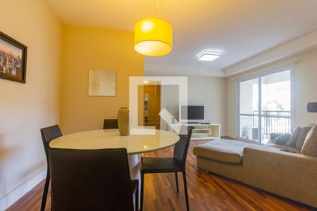 Sala de apartamento à venda com 1 quarto, 60m² em Jardim Leonor, São Paulo