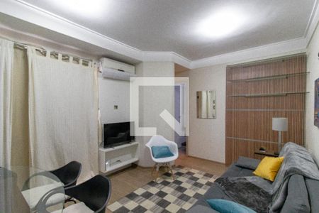 Sala de apartamento à venda com 1 quarto, 39m² em Indianópolis, São Paulo