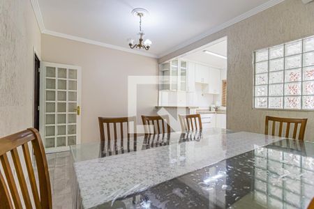 Sala de Jantar de casa à venda com 3 quartos, 215m² em Parque Oratório, Santo André