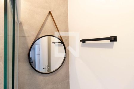 Banheiro de kitnet/studio para alugar com 1 quarto, 14m² em Vila Medeiros, São Paulo