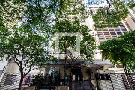 Apartamento para alugar com 46m², 1 quarto e 1 vaga Apartamento para alugar com 46m², 1 quarto e 1 vagaFachada