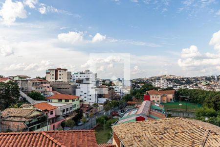 Vista da Suíte de apartamento à venda com 3 quartos, 137m² em Planalto, Belo Horizonte