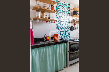 Cozinha de apartamento à venda com 3 quartos, 137m² em Planalto, Belo Horizonte