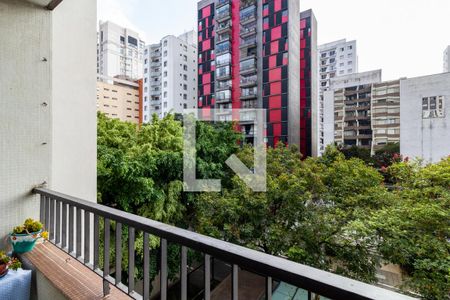 Varanda de apartamento à venda com 3 quartos, 100m² em Vila Olímpia, São Paulo
