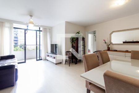 Sala de apartamento à venda com 3 quartos, 100m² em Vila Olímpia, São Paulo