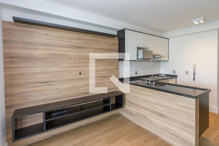 Sala/Cozinha de apartamento para alugar com 2 quartos, 58m² em Brooklin Paulista, São Paulo