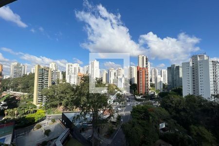 Vista da Sala de apartamento à venda com 3 quartos, 130m² em Vila Andrade, São Paulo