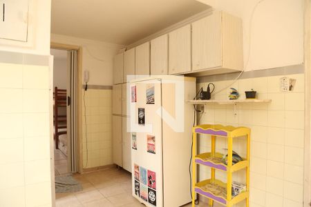 Sala / Cozinha de kitnet/studio para alugar com 1 quarto, 35m² em Solemar, Praia Grande