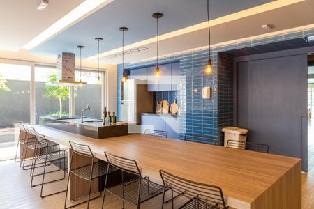 Studio para alugar com 29m², 1 quarto e sem vaga Studio para alugar com 29m², 1 quarto e sem vagaÁrea comum - Salão de festas
