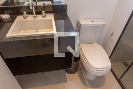 Studio para alugar com 29m², 1 quarto e sem vaga Studio para alugar com 29m², 1 quarto e sem vagaBanheiro