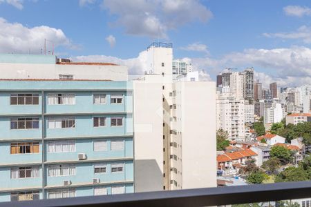 Studio para alugar com 29m², 1 quarto e sem vaga Studio para alugar com 29m², 1 quarto e sem vagaVista da Sacada