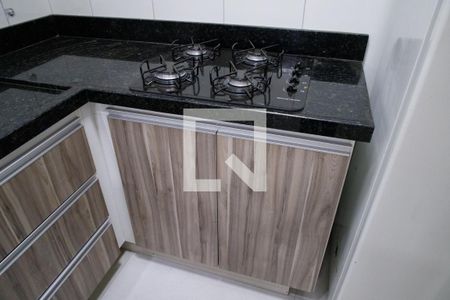 Cozinha de kitnet/studio para alugar com 1 quarto, 21m² em Candangolândia, Brasília