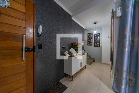 Sala de apartamento à venda com 2 quartos, 92m² em Vila Scarpelli, Santo André