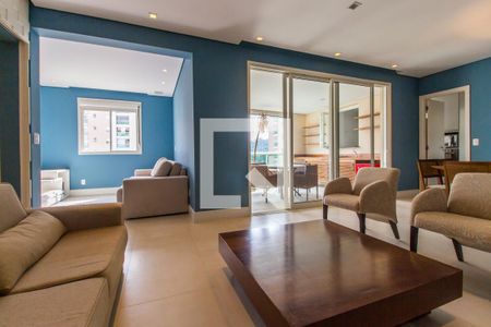 Sala de Estar de apartamento para alugar com 3 quartos, 156m² em Tamboré, Santana de Parnaíba