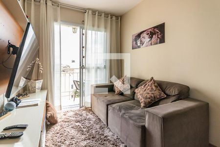 Sala  de apartamento à venda com 2 quartos, 55m² em Vila Guilhermina, São Paulo