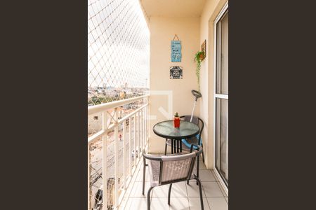 Sacada  de apartamento à venda com 2 quartos, 55m² em Vila Guilhermina, São Paulo