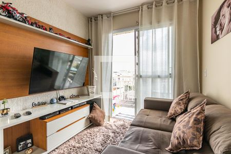 Sala  de apartamento à venda com 2 quartos, 55m² em Vila Guilhermina, São Paulo