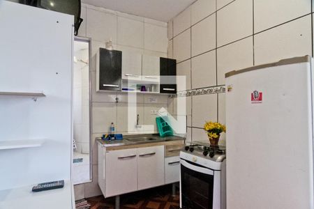 Cozinha de kitnet/studio para alugar com 1 quarto, 20m² em Vila Zat, São Paulo
