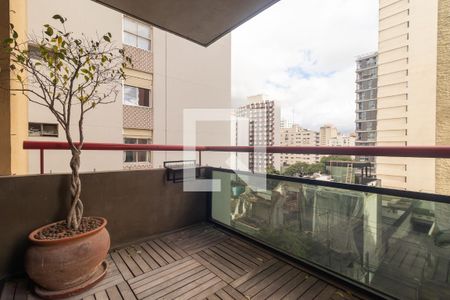 Varanda de apartamento à venda com 2 quartos, 96m² em Jardim Paulista, São Paulo