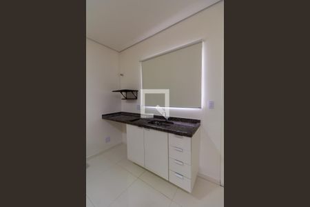Detalhe Cozinha de kitnet/studio para alugar com 1 quarto, 24m² em Butantã, São Paulo