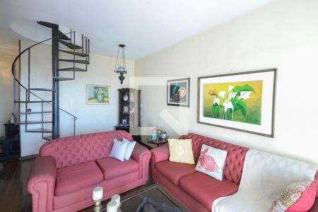 Sala de apartamento à venda com 3 quartos, 158m² em Rio Comprido, Rio de Janeiro