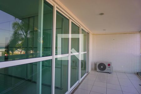 Varanda da Sala de apartamento para alugar com 2 quartos, 100m² em Barra da Tijuca, Rio de Janeiro
