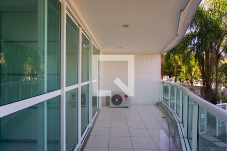 Varanda da Sala de apartamento para alugar com 2 quartos, 100m² em Barra da Tijuca, Rio de Janeiro