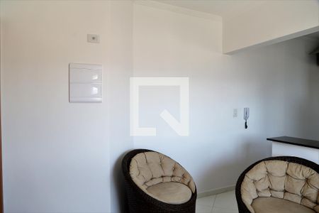 Sala de apartamento para alugar com 1 quarto, 45m² em Tupiry, Praia Grande