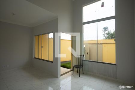 Sala de Estar/Jantar de casa para alugar com 2 quartos, 81m² em Residencial Forteville Extensão, Goiânia