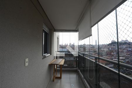 varanda de apartamento à venda com 2 quartos, 64m² em Vila Gustavo, São Paulo