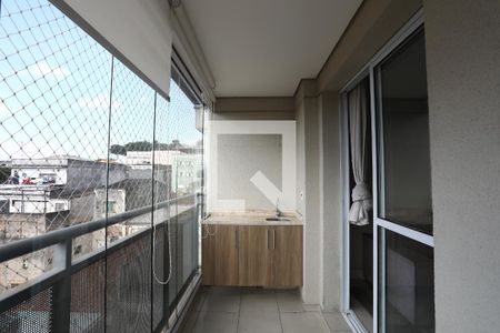varanda de apartamento à venda com 2 quartos, 64m² em Vila Gustavo, São Paulo