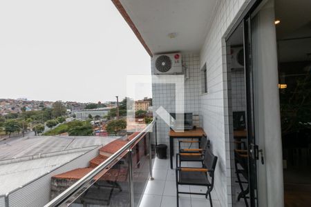 Varanda da Sala de apartamento para alugar com 3 quartos, 200m² em Barreiro, Belo Horizonte