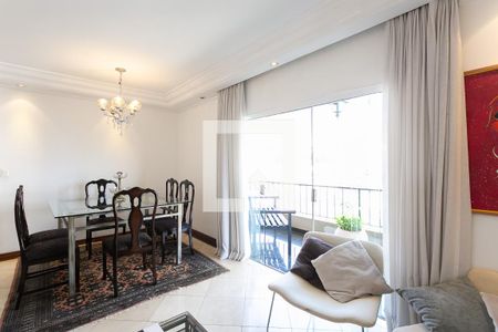 Sala de apartamento à venda com 4 quartos, 120m² em Pompeia, São Paulo