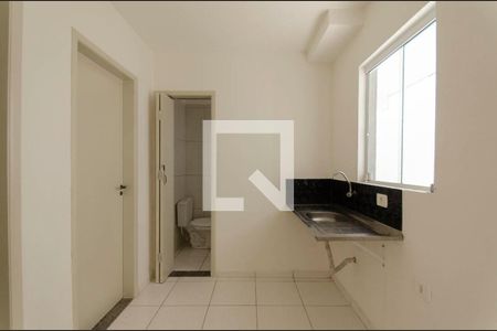 Sala e Cozinha Integrada de apartamento à venda com 1 quarto, 32m² em Vila Araguaia, São Paulo