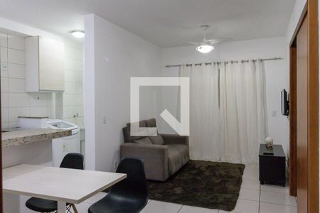 Sala de apartamento para alugar com 1 quarto, 47m² em Subsetor Sul - 7 (s-7), Ribeirão Preto