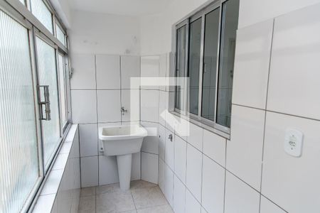 Área de Serviço de apartamento para alugar com 2 quartos, 62m² em Vila Isolina Mazzei, São Paulo