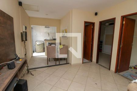Sala de casa de condomínio para alugar com 2 quartos, 42m² em Chácaras Arcampo, Duque de Caxias