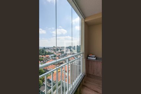 Varanda de apartamento para alugar com 2 quartos, 56m² em Vila Jordanopolis, São Bernardo do Campo
