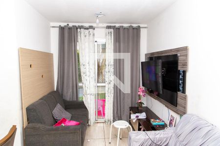 Sala de apartamento à venda com 2 quartos, 50m² em Jardim Arco-iris, Diadema